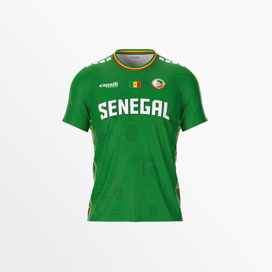 Senegal Basketball 2026/27 Home Shooting Shirt Adult | Capelli Sport Special Offer