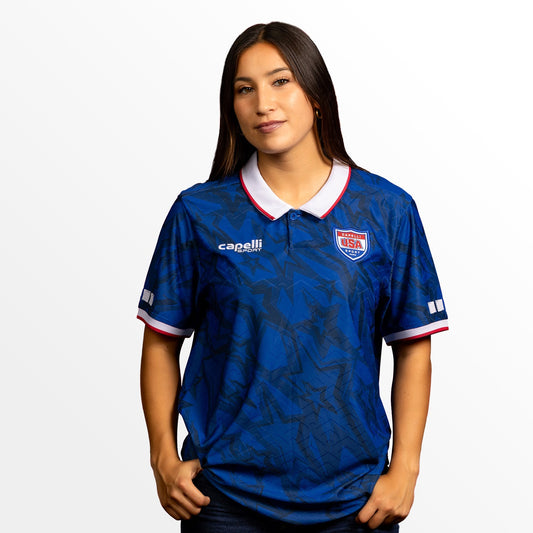 USA Lifestyle Blue Stars Soccer Jersey | Capelli Sport Premium