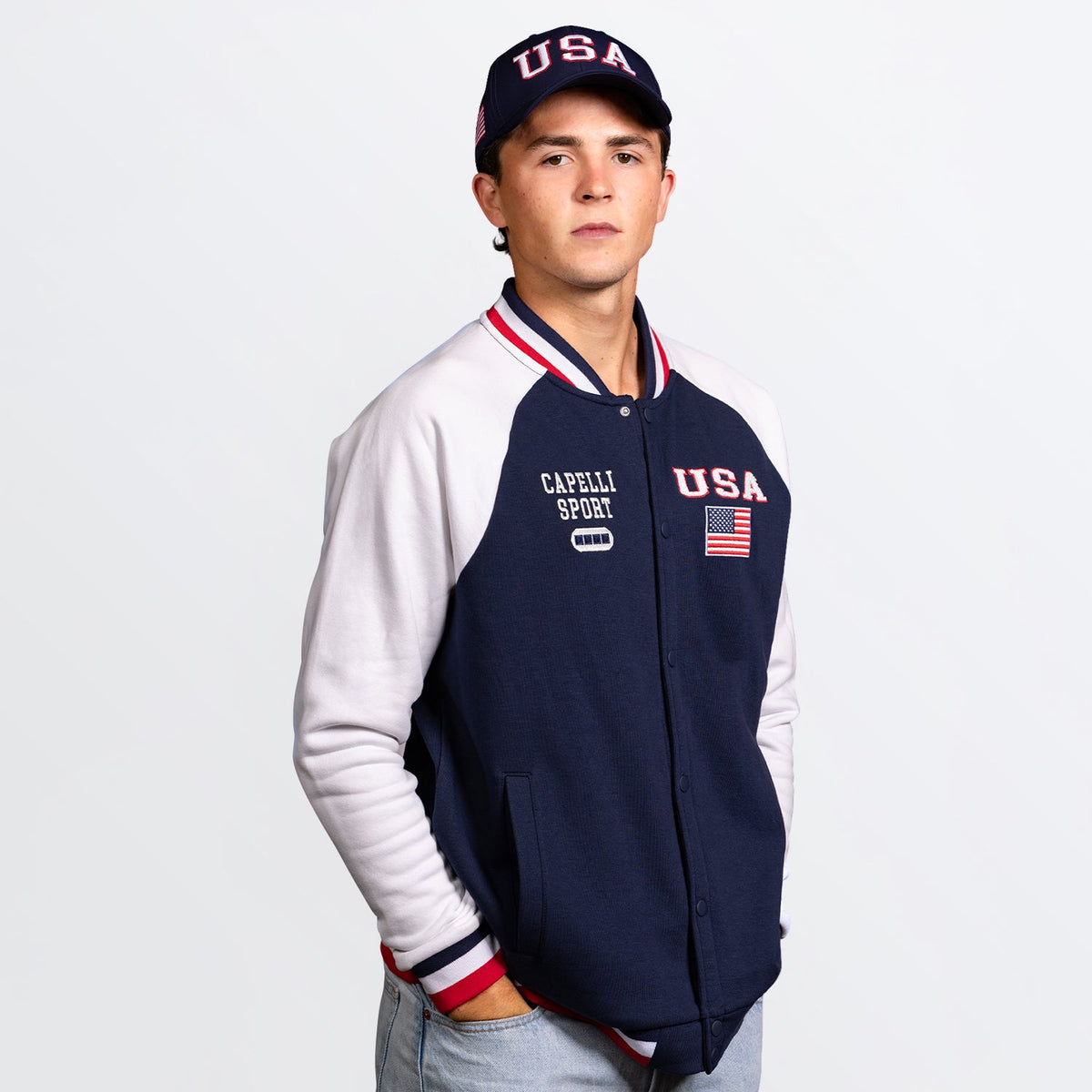 USA Soccer Bomber Jacket | Capelli Sport Trusted