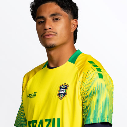 Brazil Home Soccer Jersey | Capelli Sport Trusted