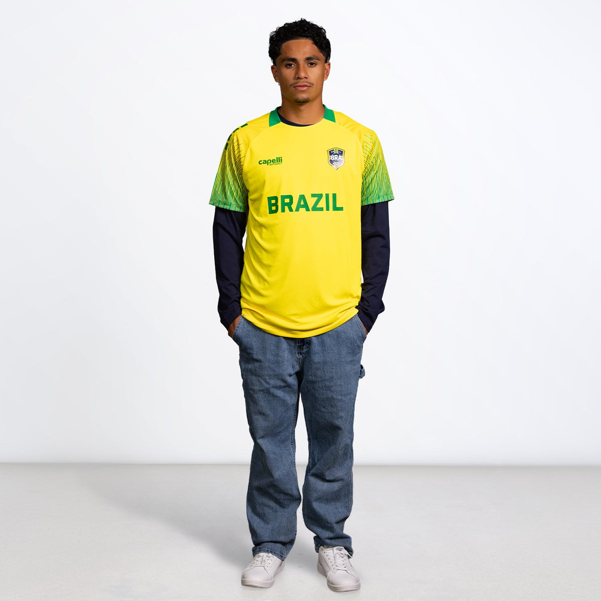 Brazil Home Soccer Jersey | Capelli Sport Trusted
