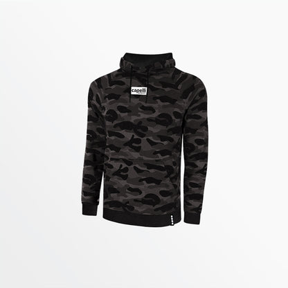 Men's French Terry Camo Print Pullover Hoodie | Capelli Sport Popular