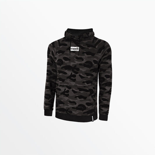 Men's French Terry Camo Print Pullover Hoodie | Capelli Sport Popular