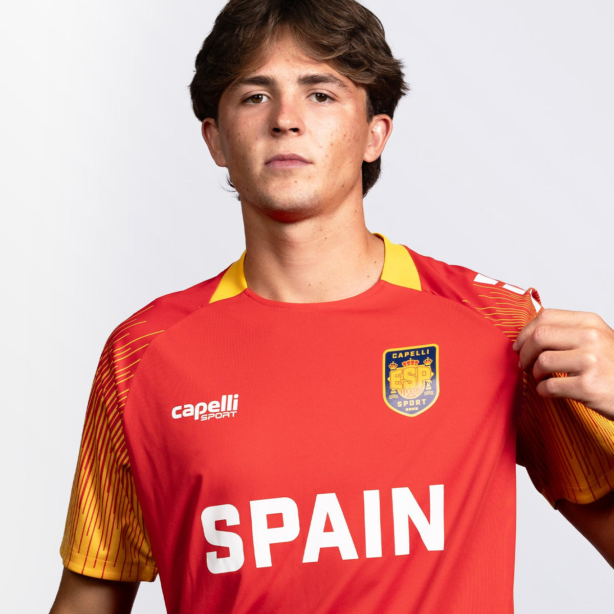 Spain Home Soccer Jersey | Capelli Sport Recommended