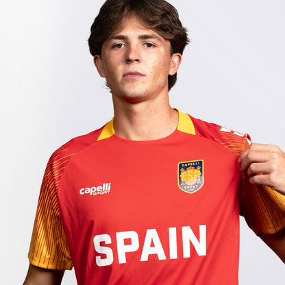 Spain Home Soccer Jersey | Capelli Sport Recommended