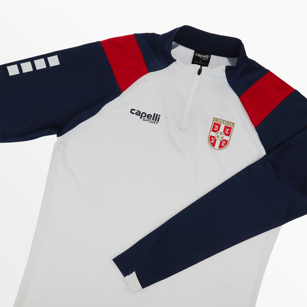 Serbia Empire 1/4 Zip Top | Capelli Sport Exclusive