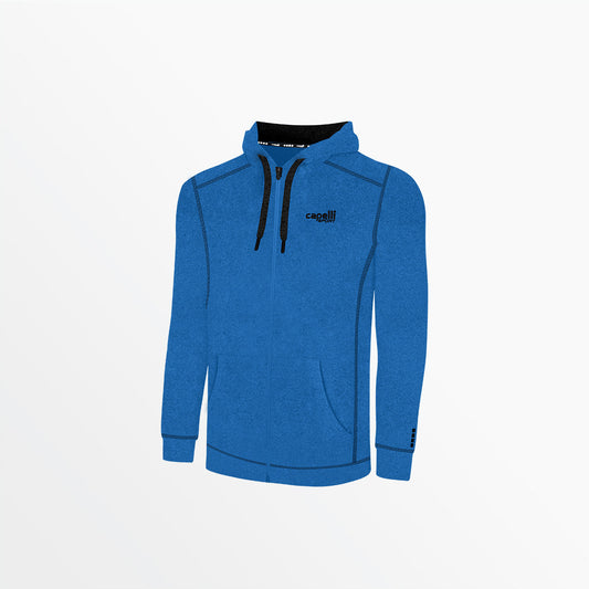 Men's Essential Heather Zip Up Hoodie | Capelli Sport Trusted