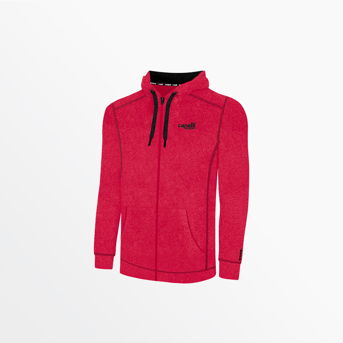 Men's Essential Heather Zip Up Hoodie | Capelli Sport Sale