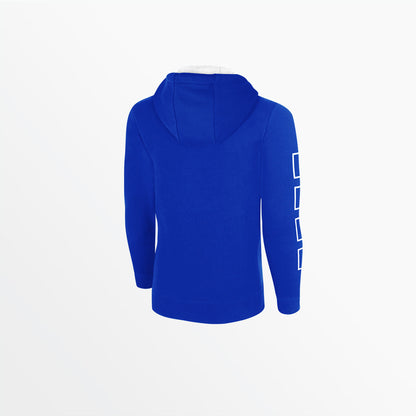 Men's Fleece Hoodie With Logo and 4 Cube Sleeves | Capelli Sport Signature