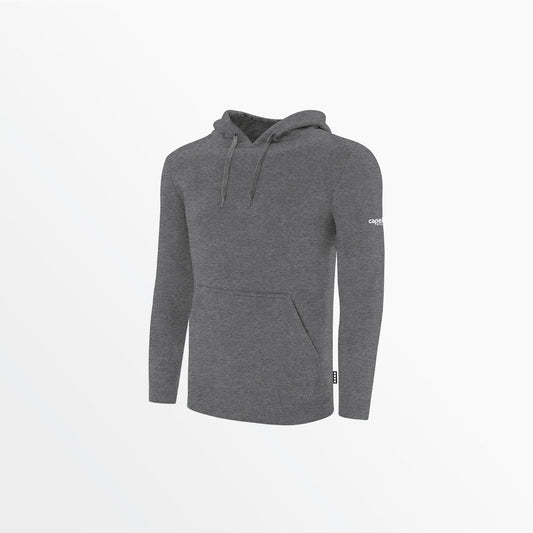 Men's Basic Fleece Pullover Hoodie With Sleeve Logo | Capelli Sport Popular
