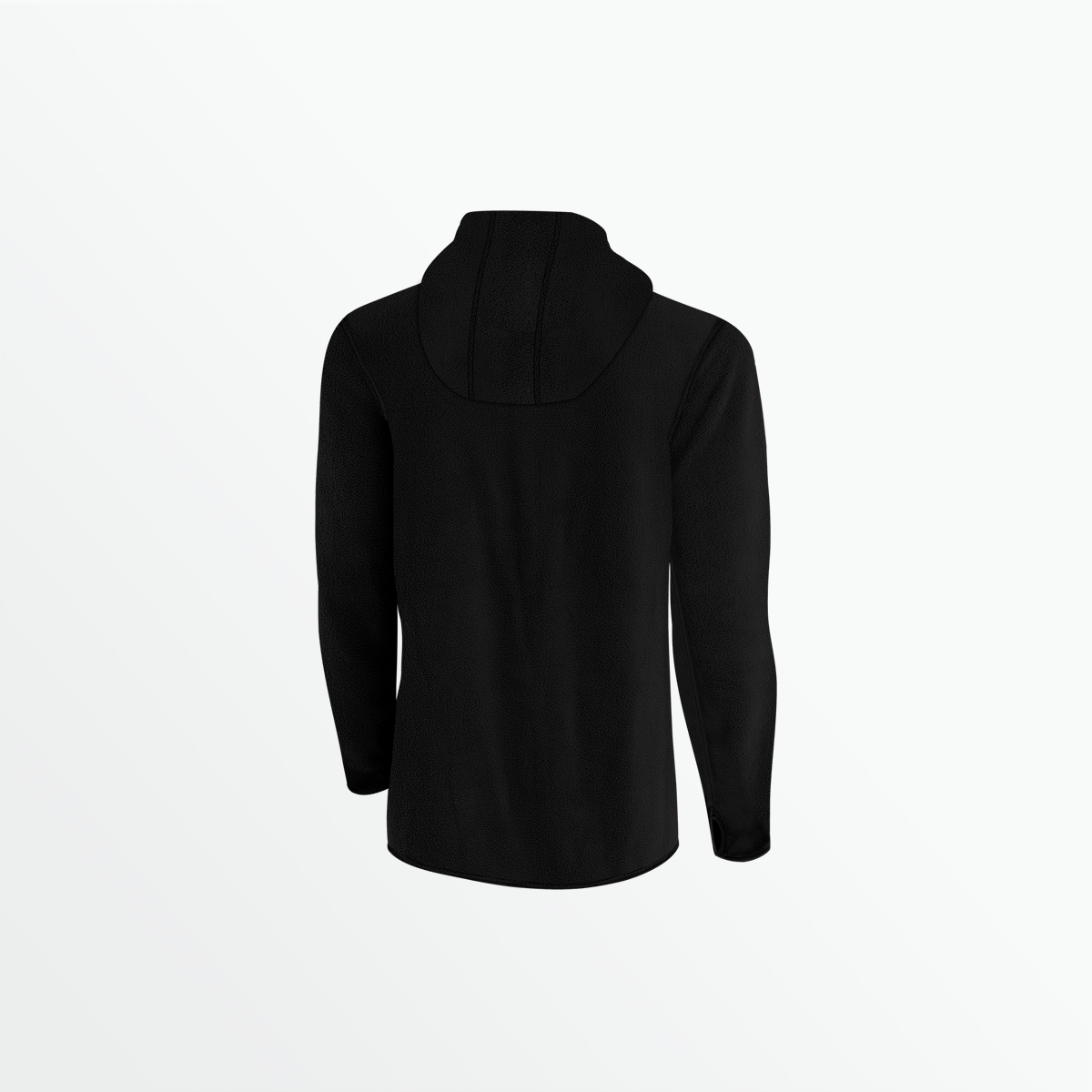 Men's Basics Mixed Media Micro Fleece Hooded Jacket | Capelli Sport Classic