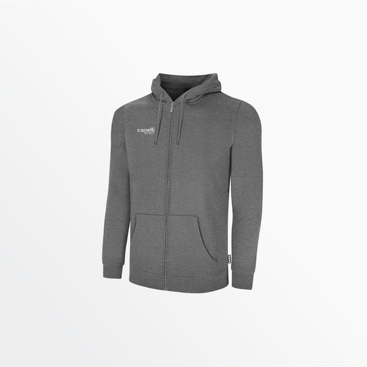 Men Basics Fleece Zip Up Hoodie | Capelli Sport New