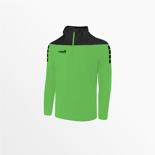 Men's Tribeca 1/4 Zip Therma Fleece Hoodie | Capelli Sport Quality