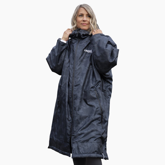 Adult Unisex Geo Camo Spectator Blanket Jacket | Capelli Sport Best Seller