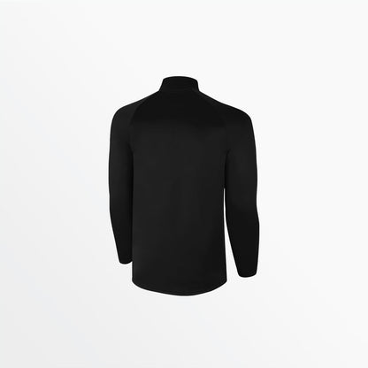 Men's Basics Therma Fleece Woven Front 1/4 Zip Top | Capelli Sport Great Value