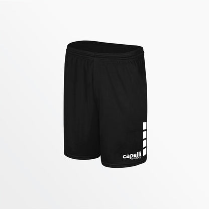 Adult Team Match Shorts With 4-Cubes | Capelli Sport Classic
