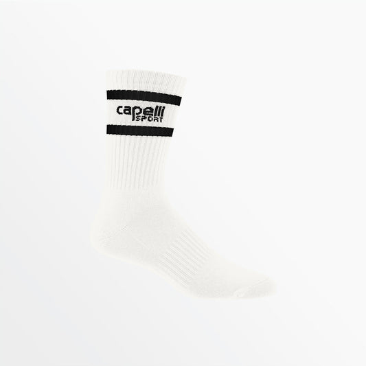 Adult CS Basics Tube Crew Sock | Capelli Sport Featured