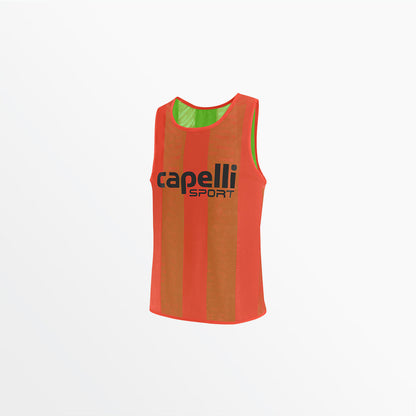 Adult Reversible Tonal Stripe Practice Pinnie | Capelli Sport Trending