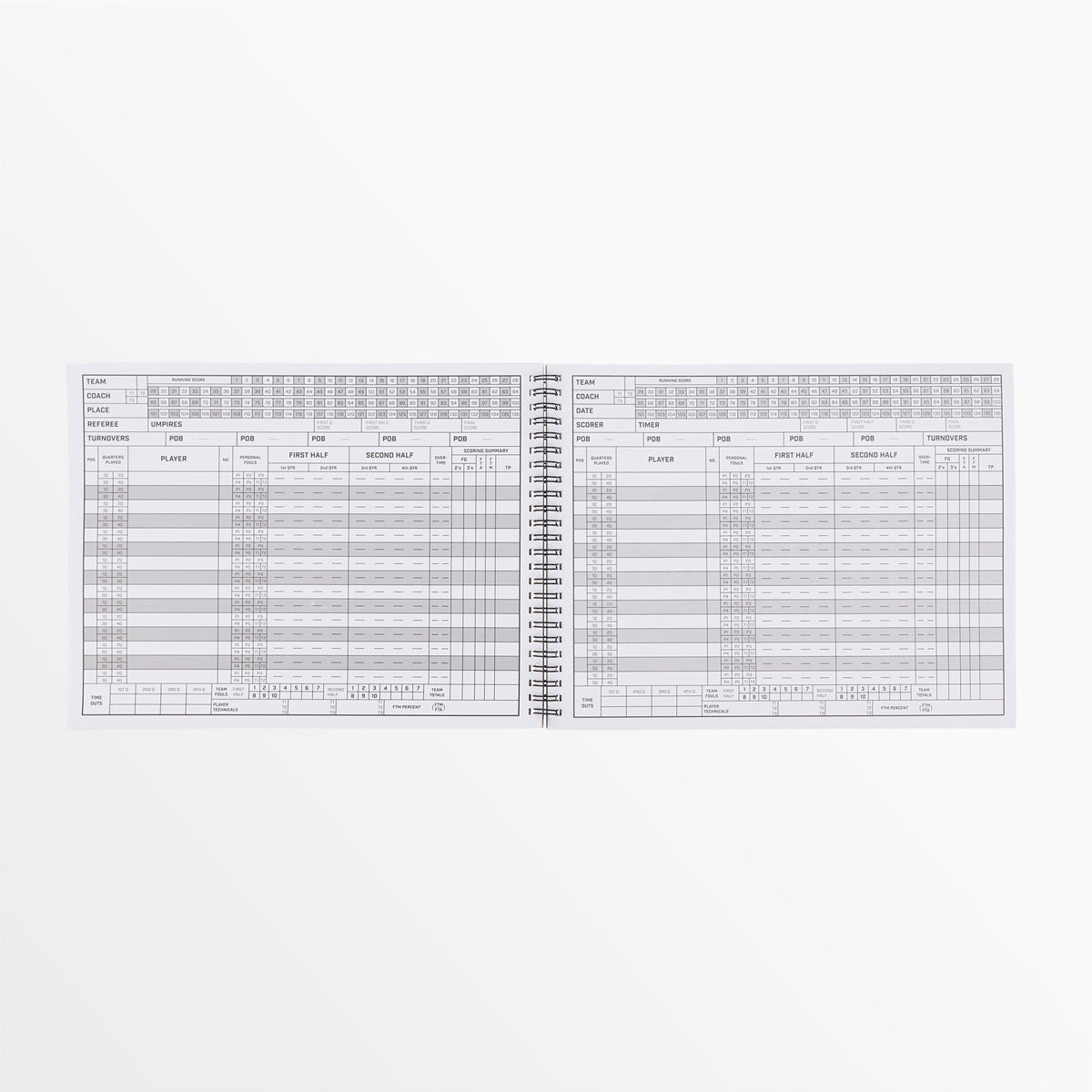 CS Basketball Scorebook | Capelli Sport Featured