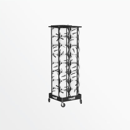 Vertical Volleyball Ball Storage Cage | Capelli Sport Smart Buy