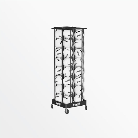 Vertical Volleyball Ball Storage Cage | Capelli Sport Smart Buy