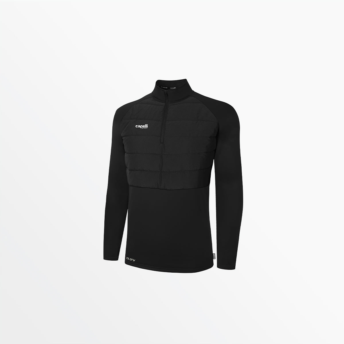 Women's Basics Therma Fleece Woven Front 1/4 Zip | Capelli Sport Trusted