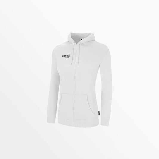Women's Basic Fleece Zip Up Hoodie | Capelli Sport Signature