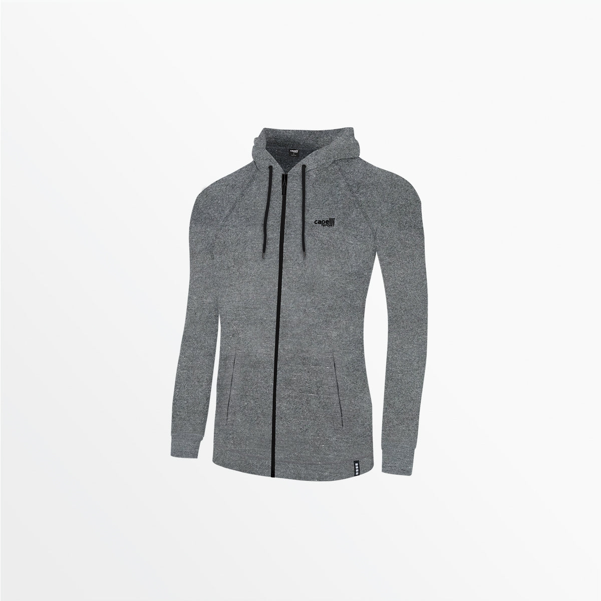 Women's Heathered Zip Up Hoodie | Capelli Sport Premium
