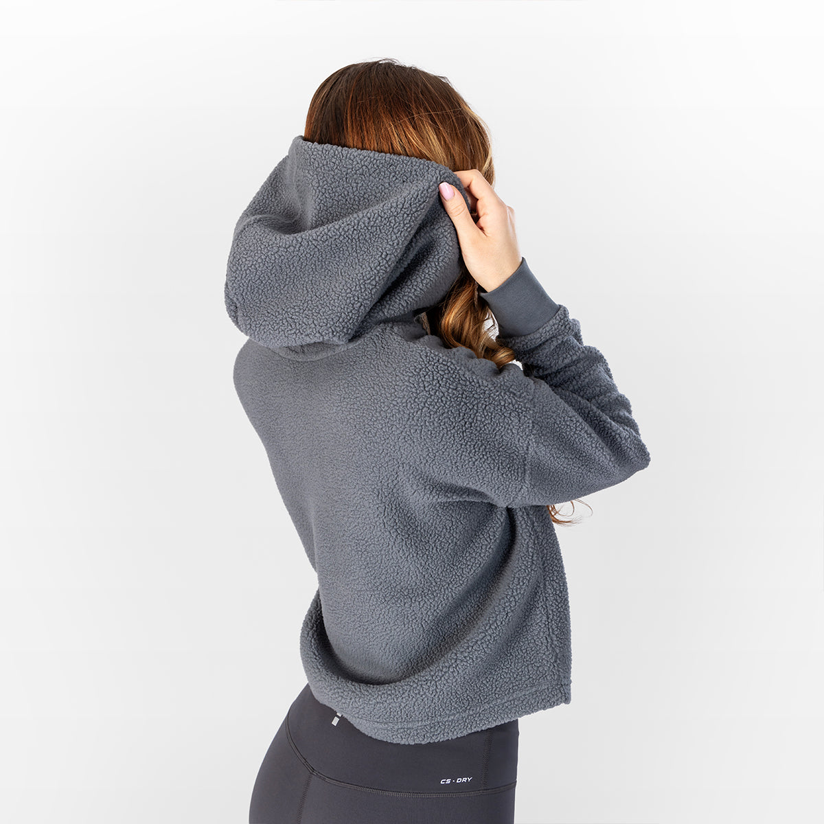 Women's Sherpa Cropped Pullover Hoodie | Capelli Sport Special Offer