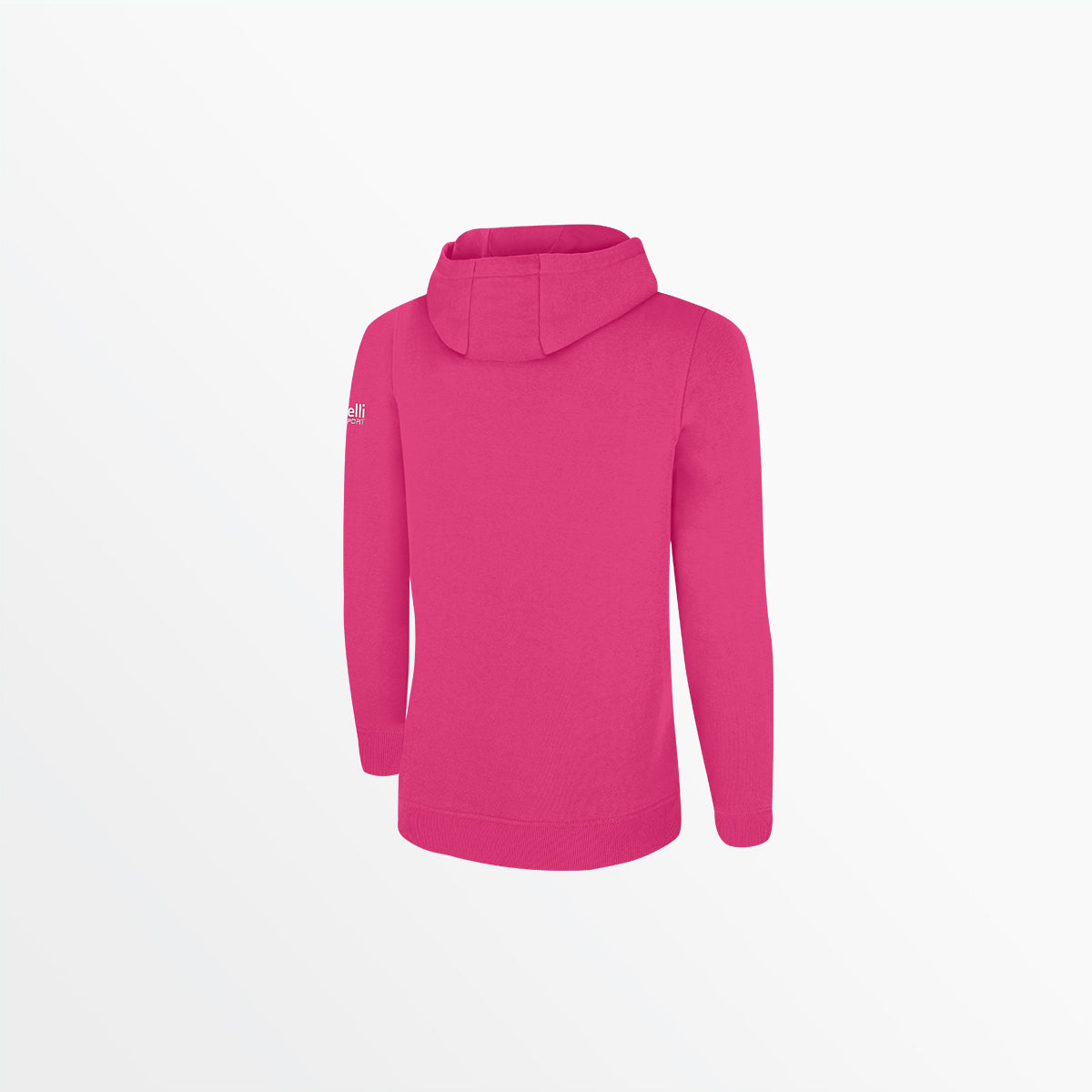 Women's Basics Fleece Pullover Hoodie With Sleeve Logo | Capelli Sport New