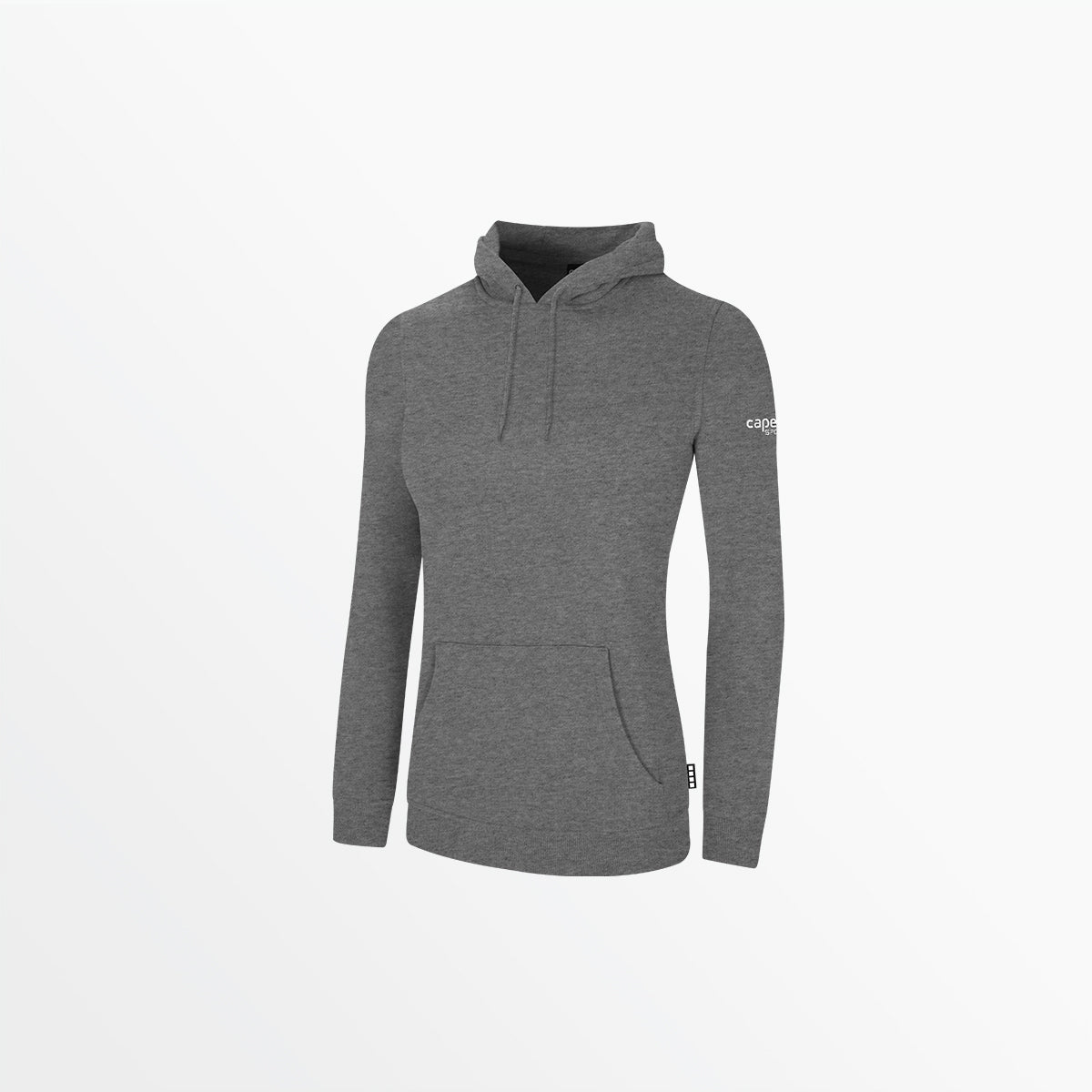 Women's Basics Fleece Pullover Hoodie With Sleeve Logo | Capelli Sport New