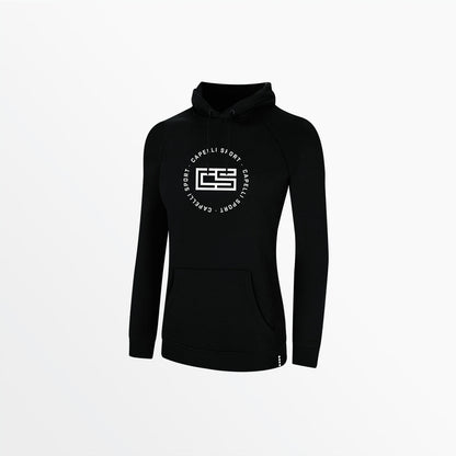 Women's Circle Monogram Pullover Hoodie | Capelli Sport Top Pick