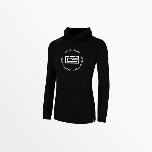 Women's Circle Monogram Pullover Hoodie | Capelli Sport Top Pick