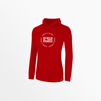 Women's Circle Monogram Pullover Hoodie | Capelli Sport Quality