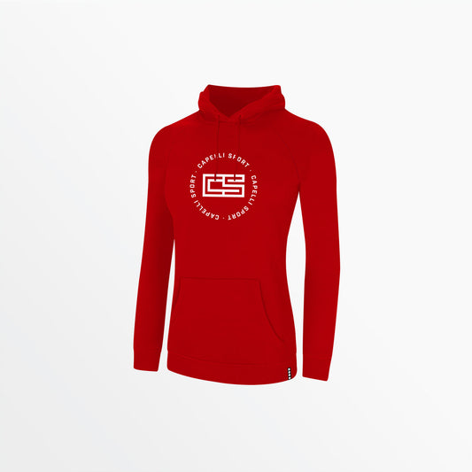 Women's Circle Monogram Pullover Hoodie | Capelli Sport Quality