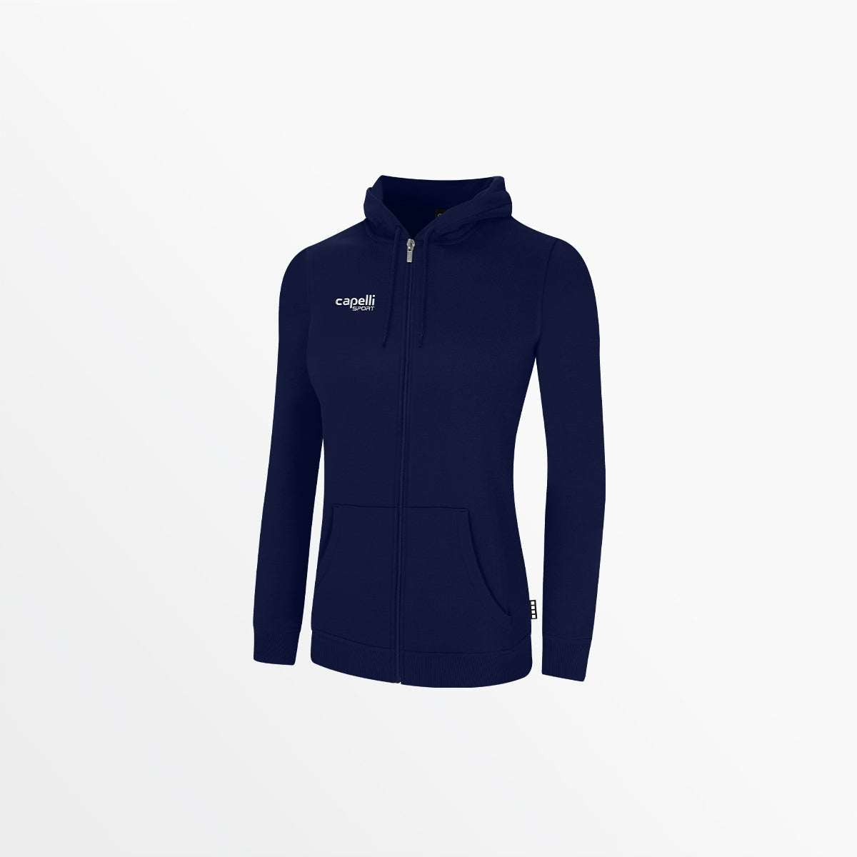 Women's Basic Fleece Zip Up Hoodie | Capelli Sport Top Pick
