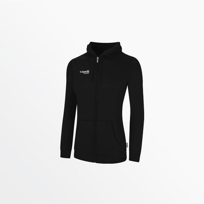 Women's Basic Fleece Zip Up Hoodie | Capelli Sport Discount
