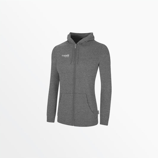 Women's Basic Fleece Zip Up Hoodie | Capelli Sport Trusted