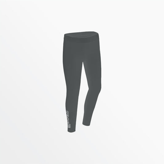 Women's Mid Rise Logo Cotton Leggings | Capelli Sport Trusted
