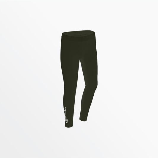 Women's Mid Rise Logo Cotton Leggings | Capelli Sport Latest