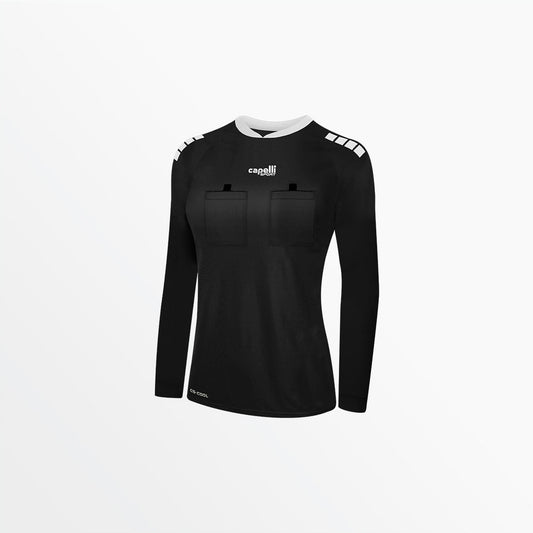 Women's Basics Referee Long Sleeve Jersey | Capelli Sport Everyday
