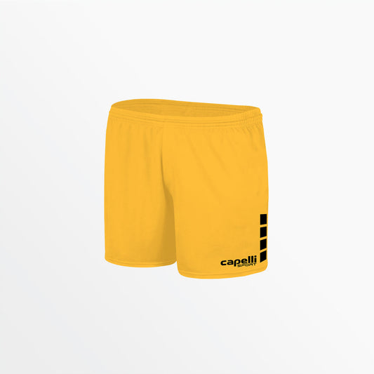 Women's Team Match Shorts With 3'' Inseam and Cubes | Capelli Sport Best Price