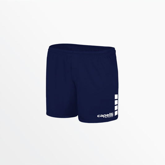 Women's Team Match Shorts With 3'' Inseam and Cubes | Capelli Sport Smart Buy