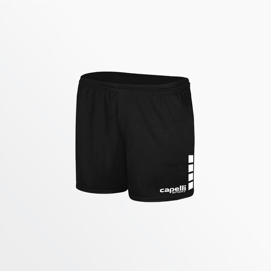 Women's Team Match Shorts With 3'' Inseam and Cubes | Capelli Sport Trusted