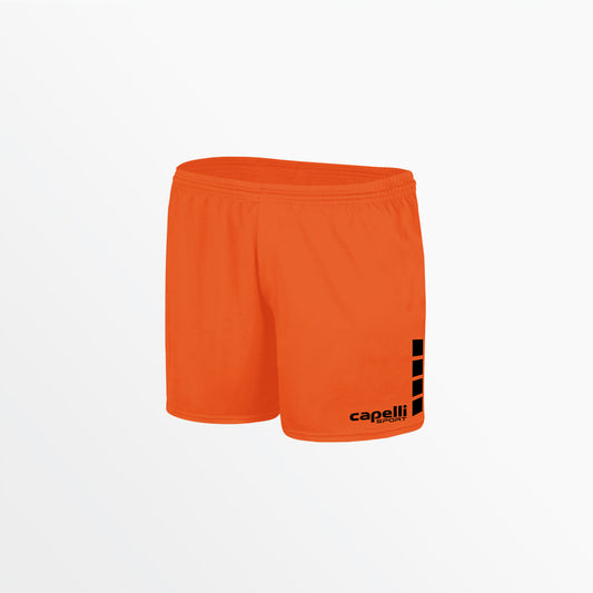 Women's Team Match Shorts With 3'' Inseam and Cubes | Capelli Sport Exclusive