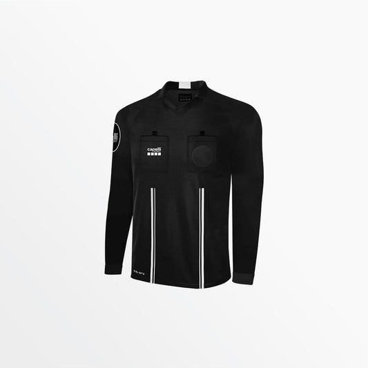 Adult Official Referee V-Neck Long Sleeve Jersey | Capelli Sport Quality
