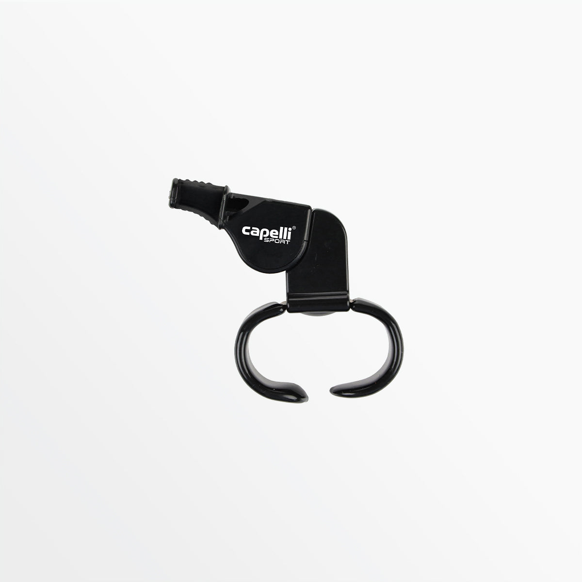 CS Pealess Referee Whistle With Finger Grip | Capelli Sport Featured
