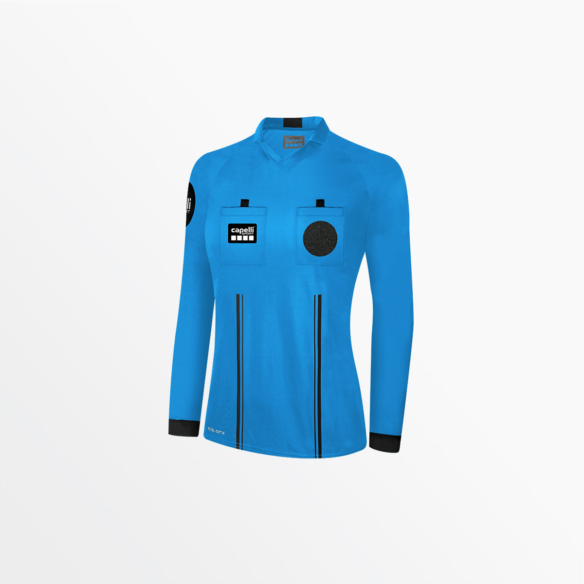 Women's Official Referee V-Neck Long Sleeve Jersey | Capelli Sport Trusted