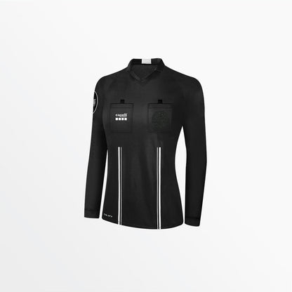 Women's Official Referee V-Neck Long Sleeve Jersey | Capelli Sport Premium