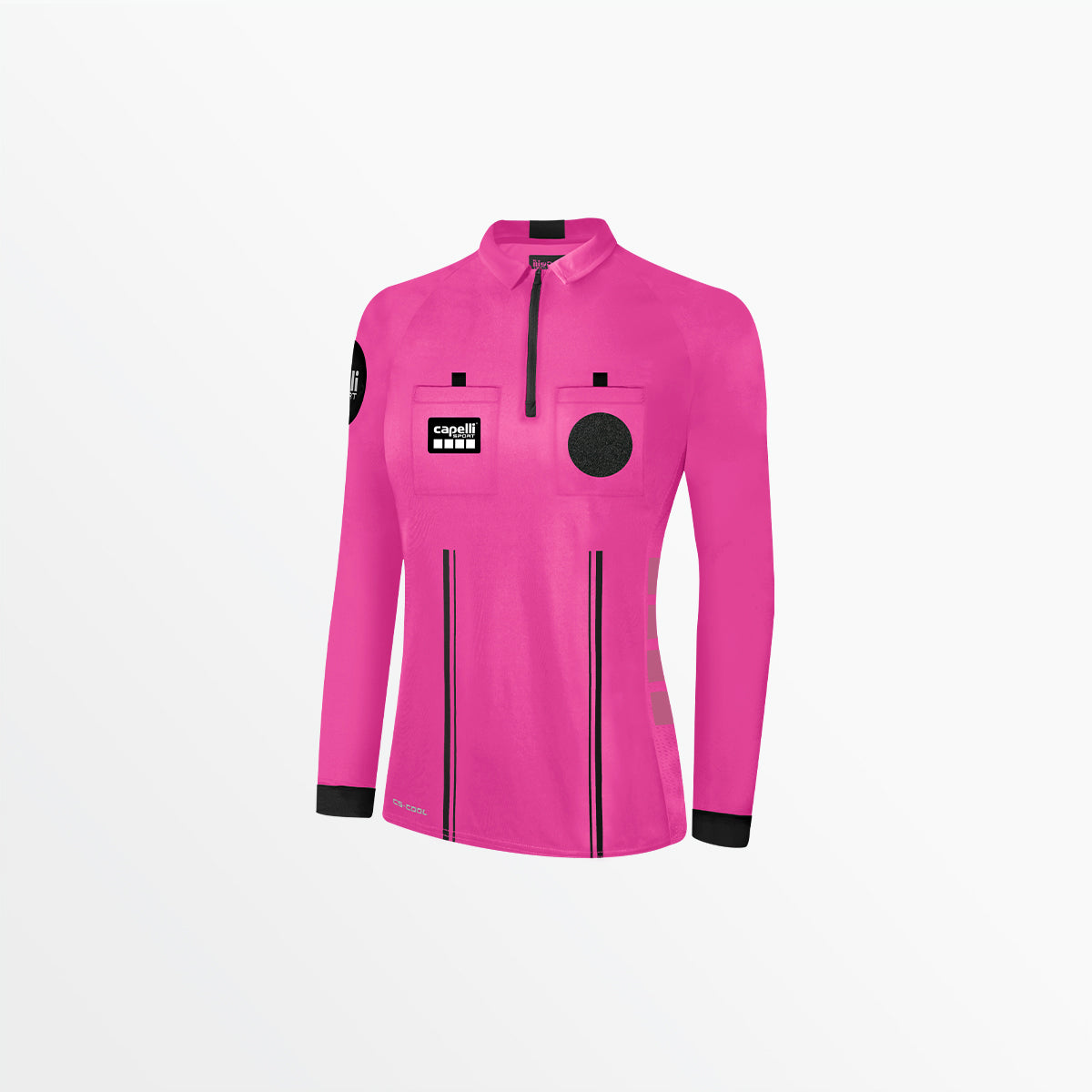 Women's Official Referee 1/4 Zip Long Sleeve Jersey | Capelli Sport Everyday